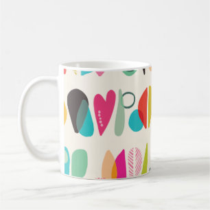 Bright colors Patterned Coffee Mug