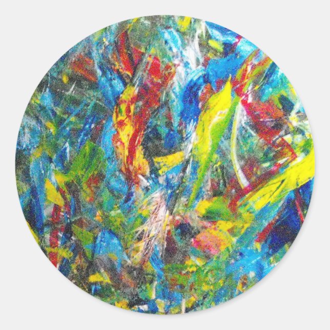 Bright Colors Stickers (Front)