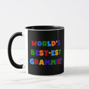 Bright Colors World's Best-est Grammie Gifts Mug