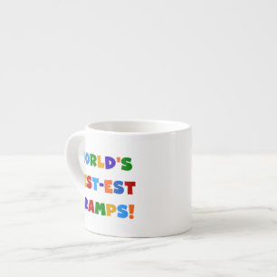 Bright Colors World's Best Gramps Gifts Espresso Cup