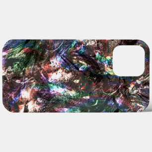 Bright copper colored rustic texture, roughness iPhone 13 pro max case