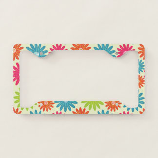 Bright Daisies License Plate Cover