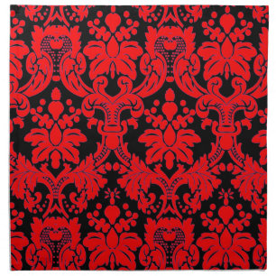 Bright Damask Cloth Napkin