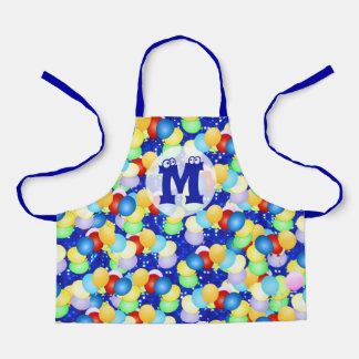 Bright Dancing Balloons for Kids Apron