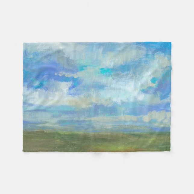 Bright Day II Fleece Blanket (Front (Horizontal))