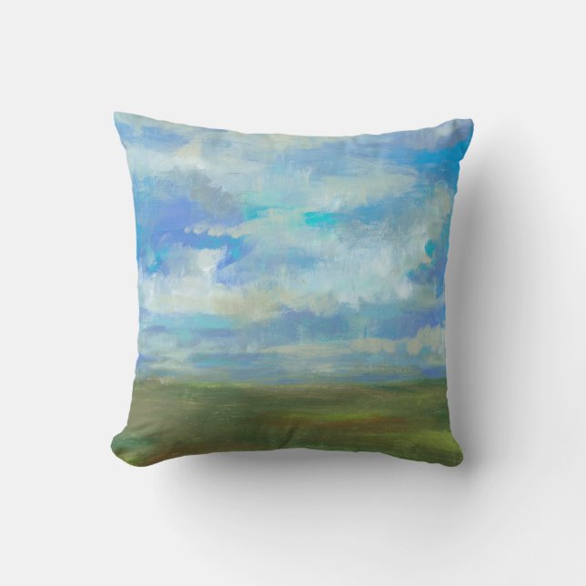 Bright Day II Throw Pillow (Front)