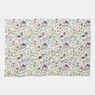 Bright doodles kitchen towel