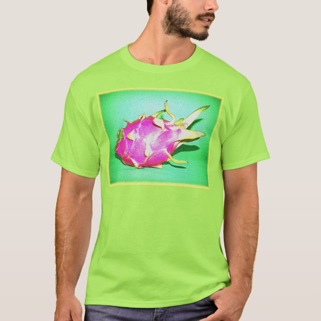 "Bright Dragon Fruit" Cute Photo. Buy Now T-Shirt (Front)