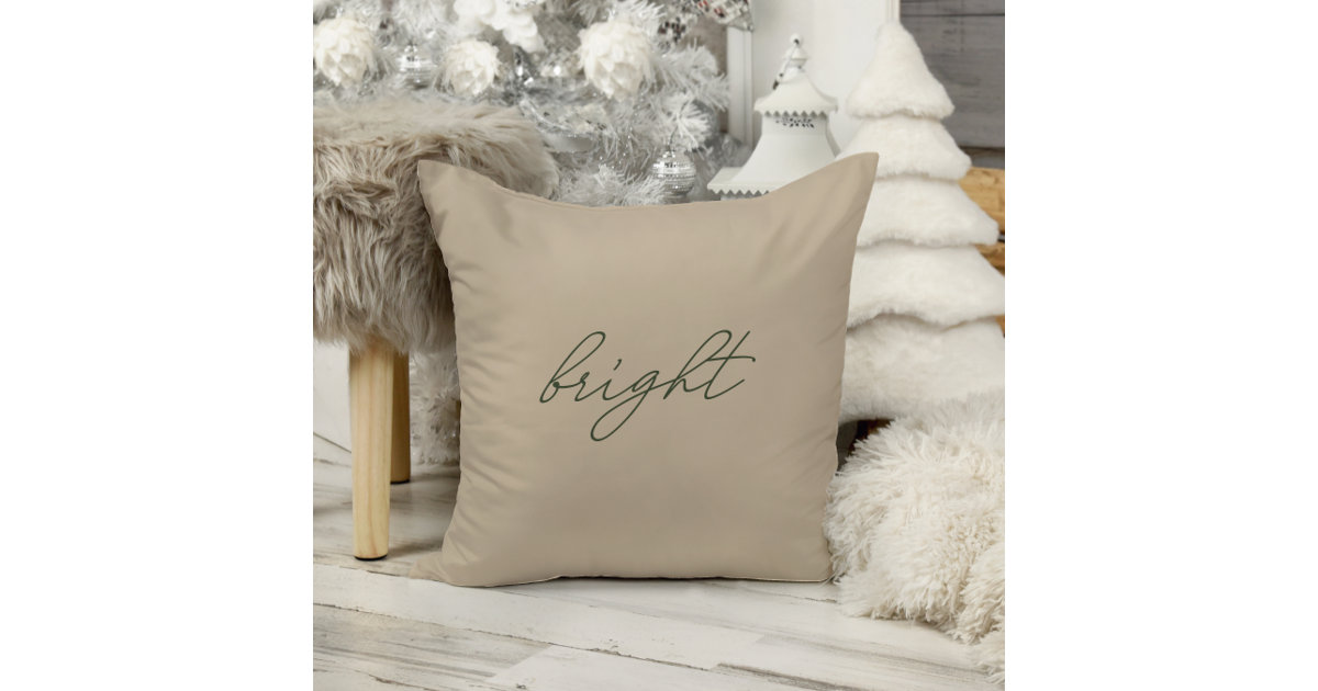 Snowflake Family Personalized Christmas Lumbar Velvet Throw Pillow