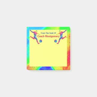 Bright Energetic Soccer Theme for Coach