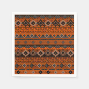 Bright ethnic striped pattern. napkins