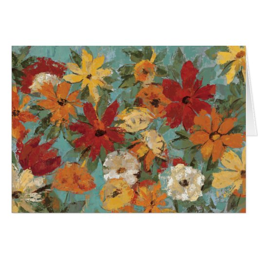 Bright Expressive Garden Cards (Front Horizontal)