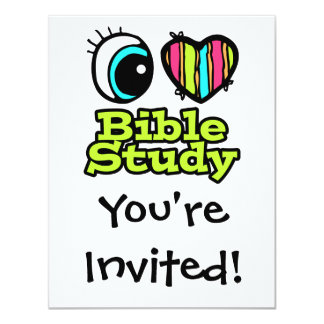 bible study invitation cards