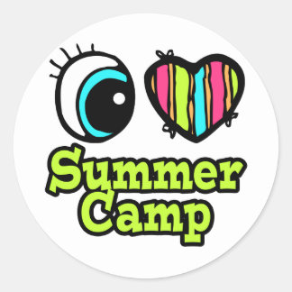 Summer Camp Stickers | Zazzle