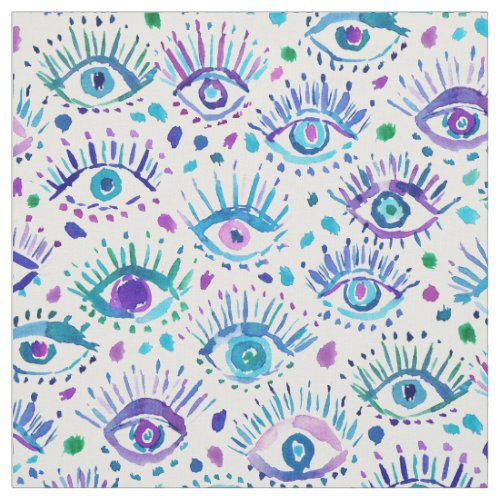 BRIGHT EYES All_Seeing Eye Illuminati Print Fabric