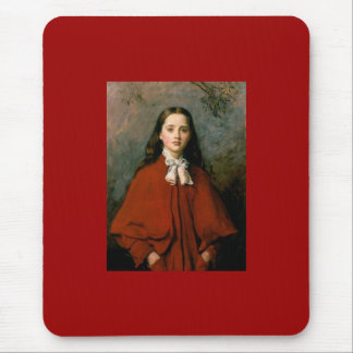 Bright Eyes by Sir John Everett  Millais Mouse Pad