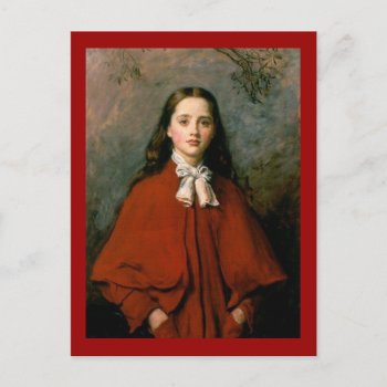 Bright Eyes By Sir John Everett  Millais Postcard by loudesigns at Zazzle