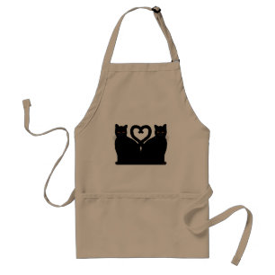 Bright Eyes Heart Adult Apron