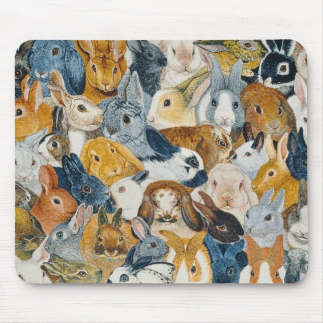 Bright Eyes Mouse Pad (Front)