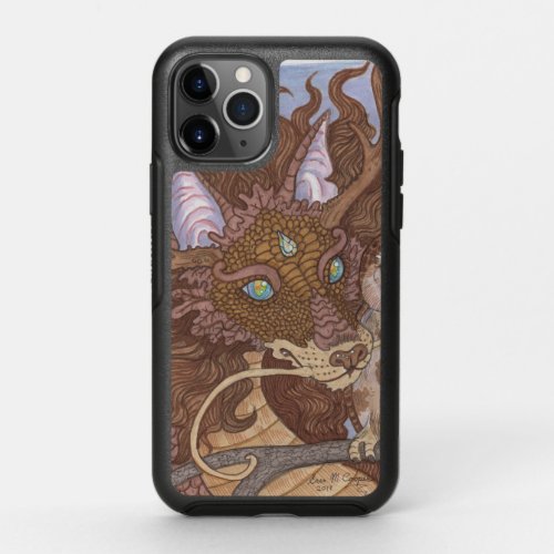 Bright Eyes Owl Dragon OtterBox Symmetry iPhone 11 Pro Case