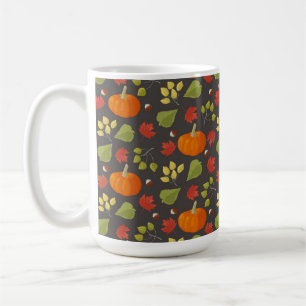 Bright Fall Colors Mug - pumpkins - Halloween