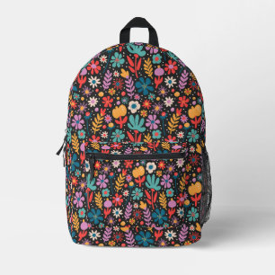 Bright Floral Back Pack