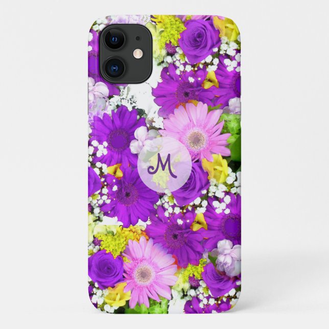 Bright Floral Bouquet Case-Mate iPhone Case (Back)