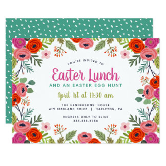 Easter Lunch Invitations 8