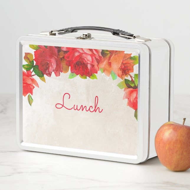 Bright Floral Framed Lunch Box (In Situ)
