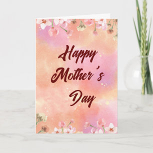 Bright Floral Mother's Day 2025 Card