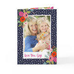 Bright Floral Mother's Day Photo Card for Grandma Bright Floral Mother's Day Photo Card for Grandma