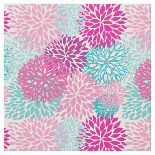 Bright Floral pattern 2 Fabric
