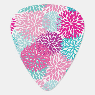 Bright Floral pattern 2 Guitar Pick