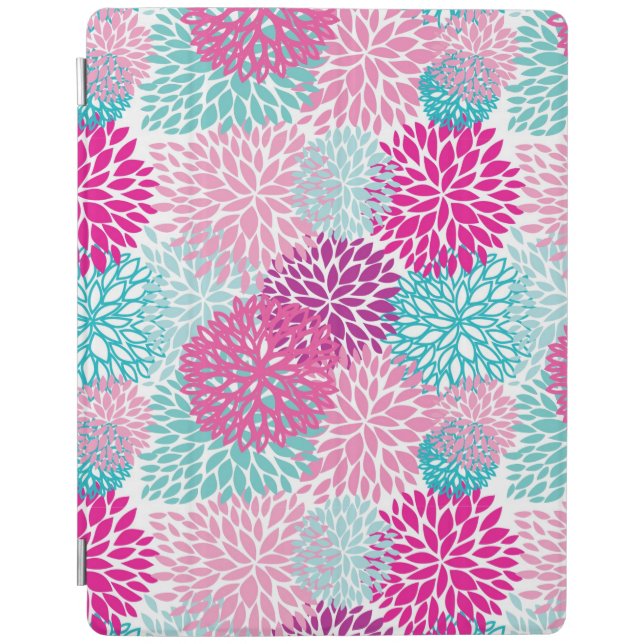 Bright Floral pattern 2 iPad Smart Cover (Front)