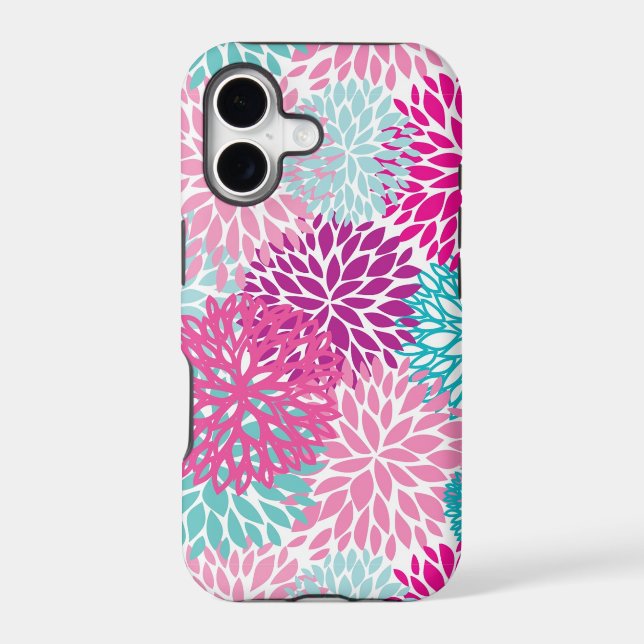 Bright Floral pattern 2 Iphone Case (Back)