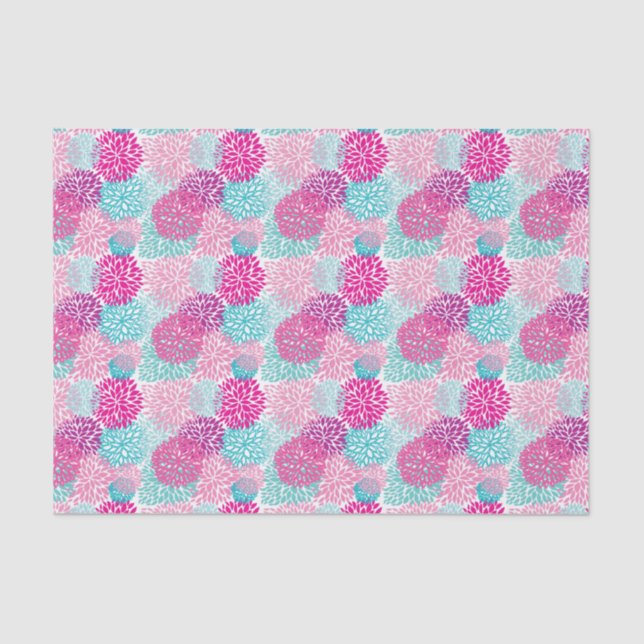 Bright Floral pattern 2 Tissue Paper (Front)