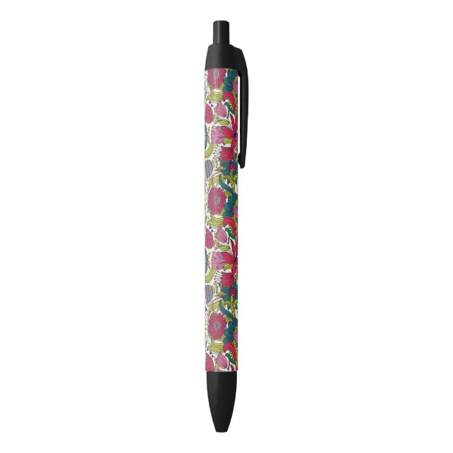 Bright floral pattern pen (Bottom (Vertical))