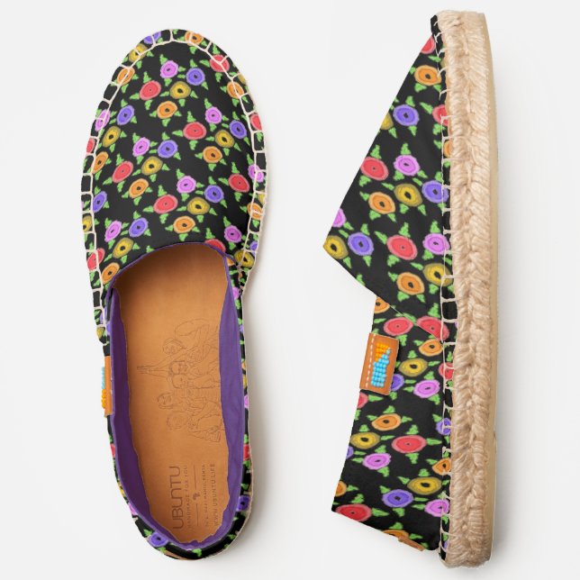 Bright Floral Shoe (Side)