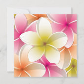 Bright Frangipani/ Plumeria flowers (Front)