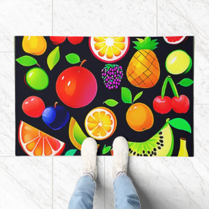 Bright Fruit Collection Doormat