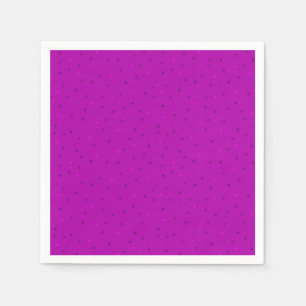 Bright fuchsia with small polka dots. napkins