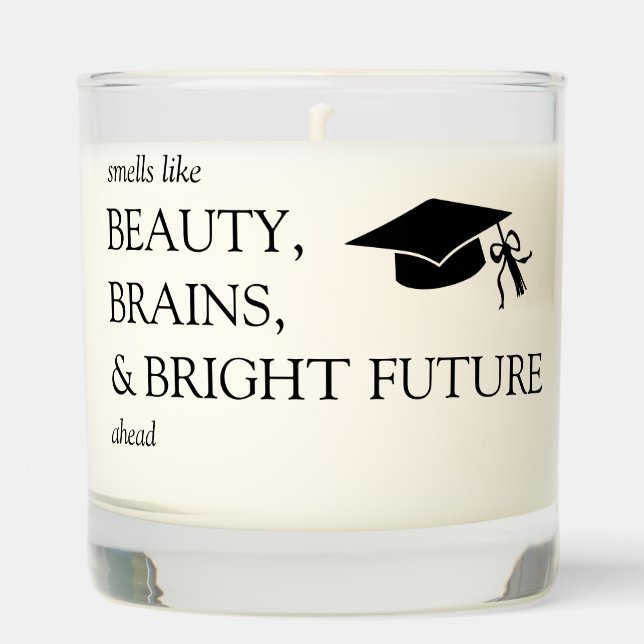 Bright Future Graduation Scented Candle (Front)