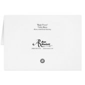 "Bright Future" Kitten Card - White Background (Back Horizontal)