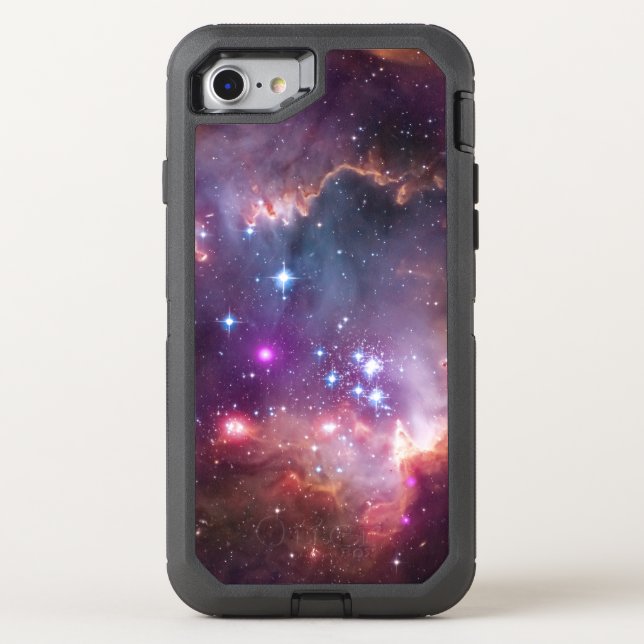 Bright galaxy otterbox iPhone case (Back)