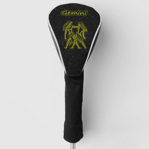 Bright Gemini Golf Head Cover