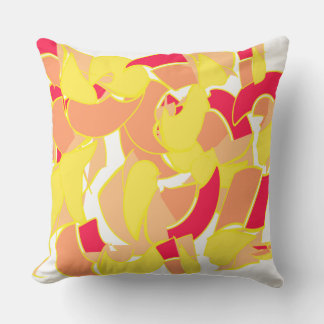 Bright Geometric Design Cushion