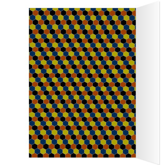 Bright Geometric Pattern, Birthday (Inside (Left))