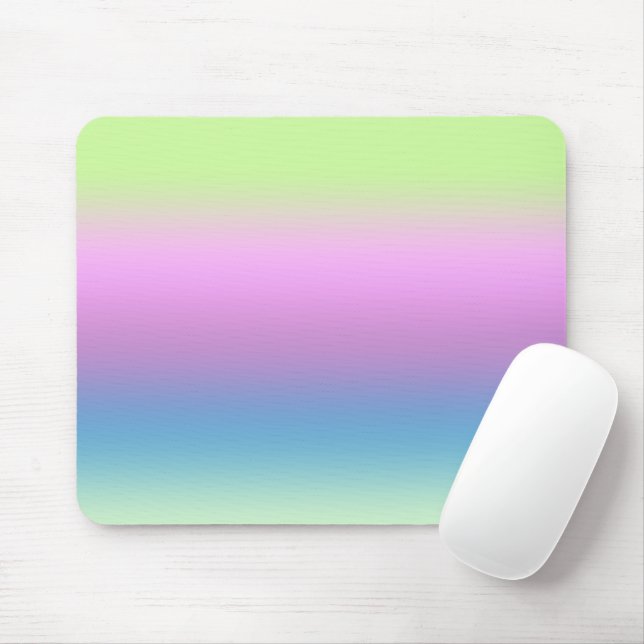 Bright gradient. mouse pad (With Mouse)