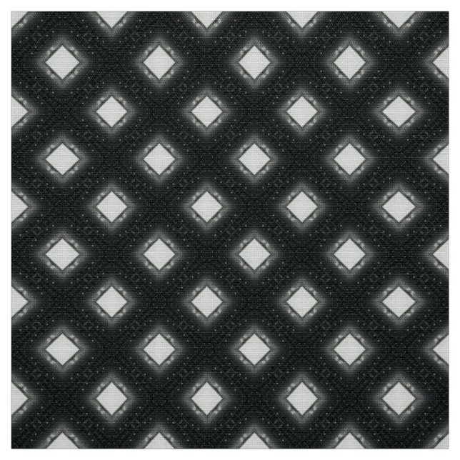 Bright gray and Dark Gray tile Upholstery Fabric (Swatch)