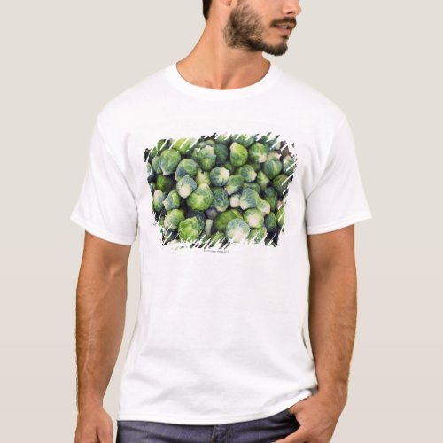 Bright Green Fresh Brussels Sprouts T_Shirt